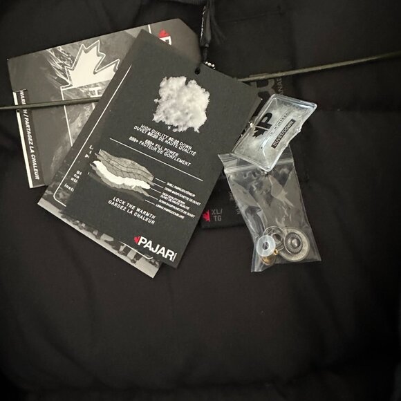 NWT PAJAR Samson Fox Fur-Trimmed Hooded Down Parka MEN XL - Picture 9 of 9